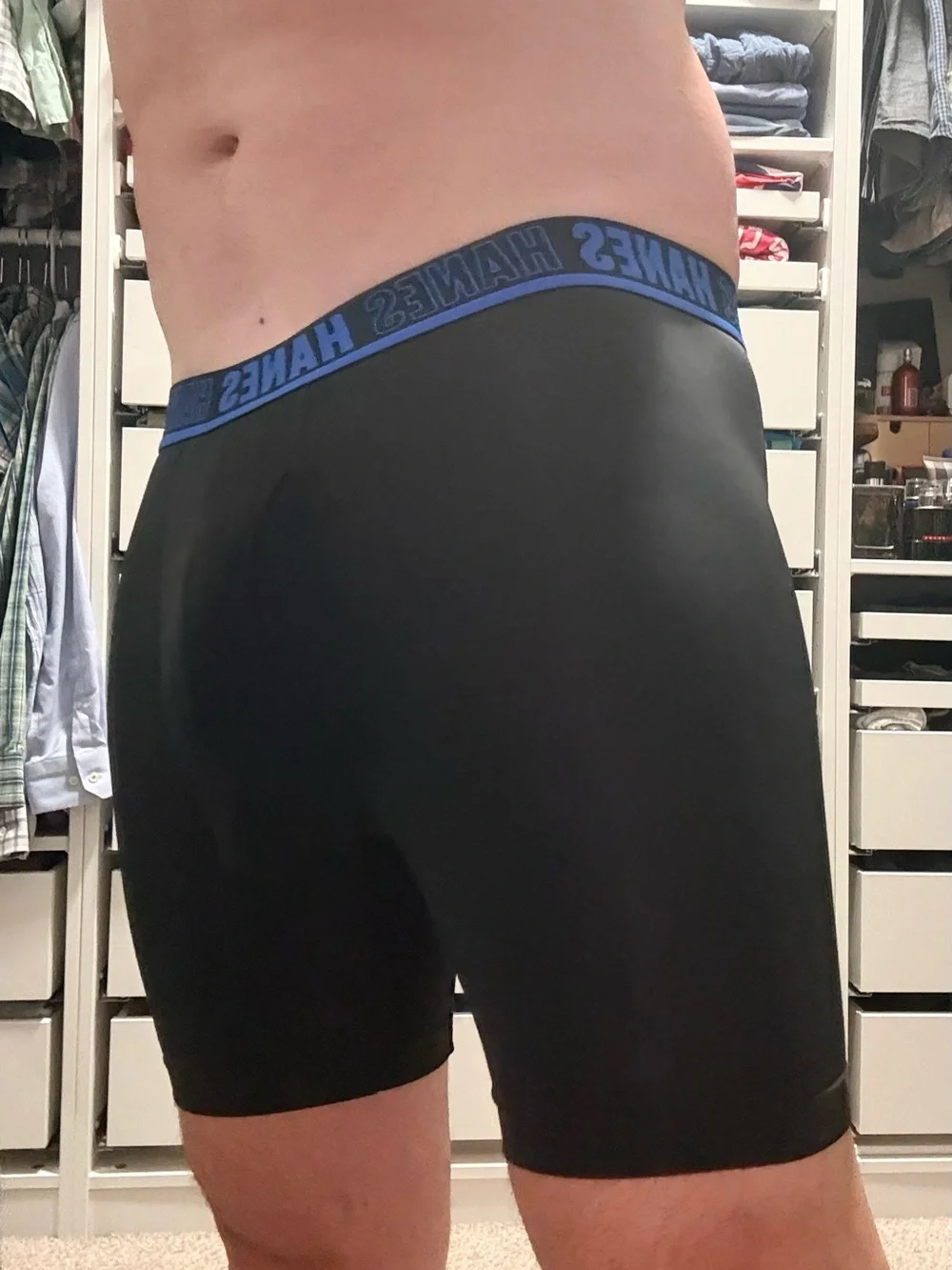 Hanes look minimalist blue